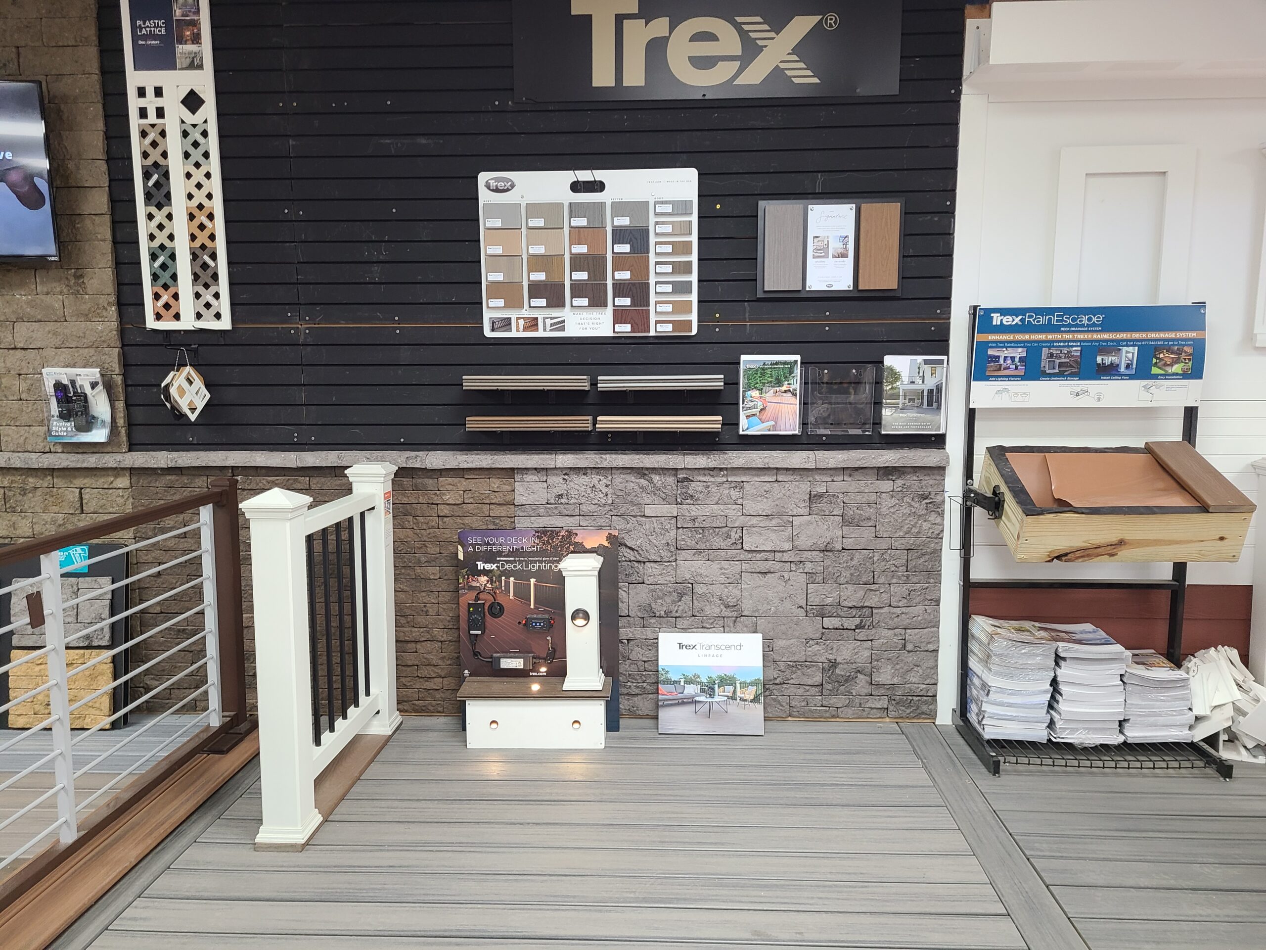 Decking Showroom for Trex, Wolf, Fiberon, TimberTech, and more Excelsior Lumber Company